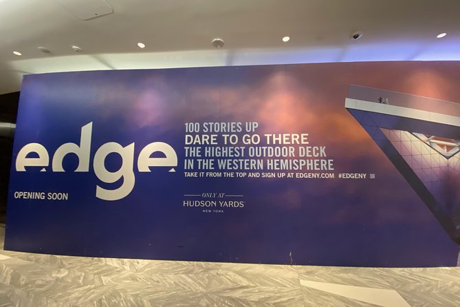 Edge Observation Deck Times Square & Hudson Yard Tour - What to expect at The Edge