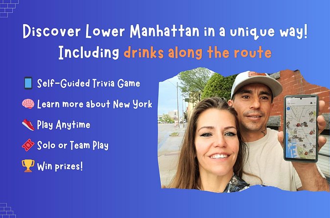 Explore New York Lower Manhattan's with a Walking Quiz - Returning to the Banksy Museum and the possible drinks stop