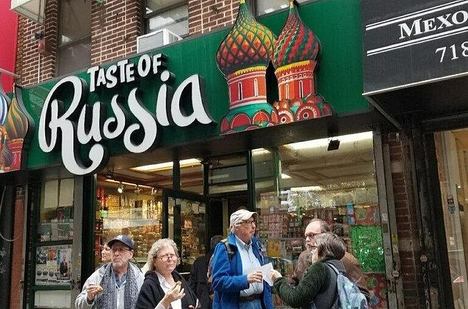 Exploring Eastern European Food in Little Odessa - Rich’s explanations give the meal a point