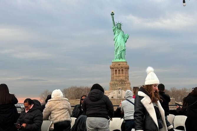Express Sightseeing Bus Tour with Statue of Liberty Cruise Combo - The harbor cruise is the visual payoff