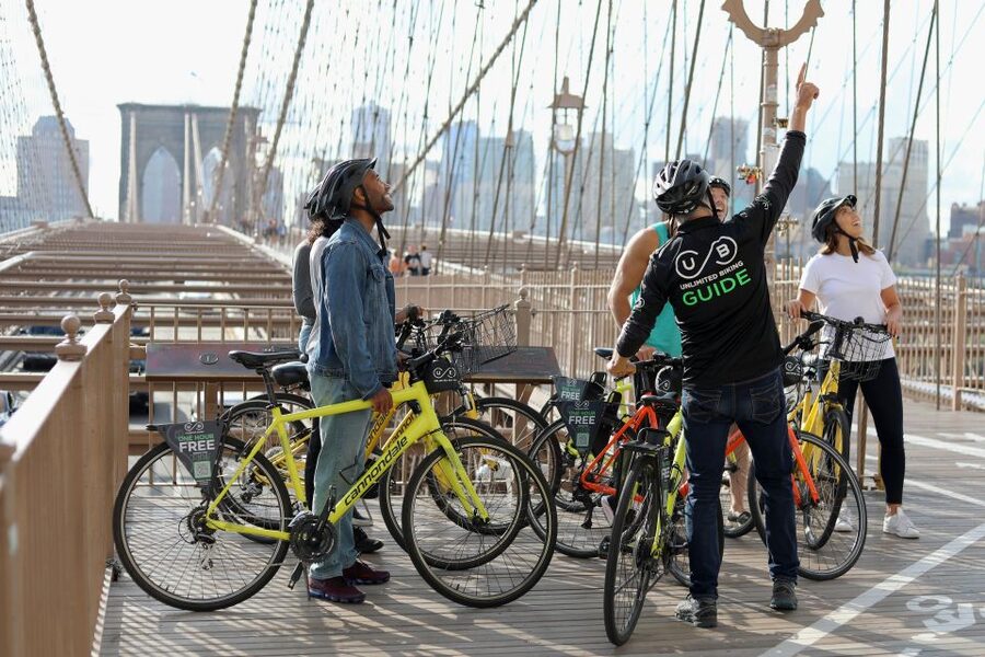 From Manhattan: 2-Hour Brooklyn Bridge Sightseeing Bike Tour - Climbing Brooklyn Bridge