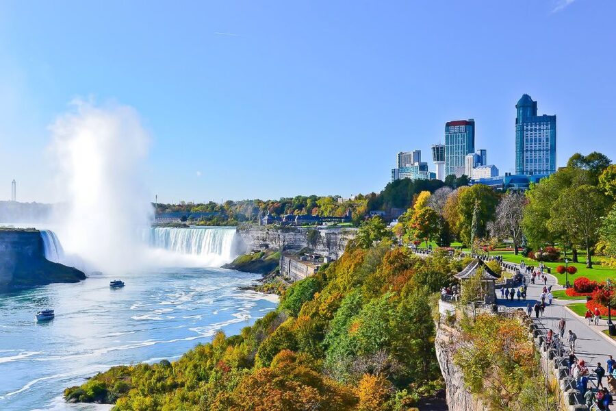 From NYC: Niagara Falls Full-Day Tour with Maid of the Mist - Seven to eight hours through New York State