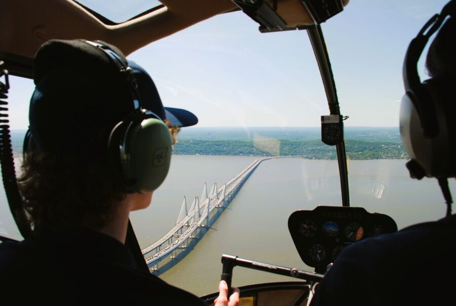 From Westchester: New York Helicopter Piloting Experience - Allow more time than the flight duration suggests