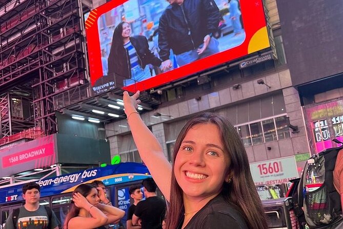 Get Your 15 Seconds of Fame on a Times Square Billboard in NYC! - Key points to know before booking