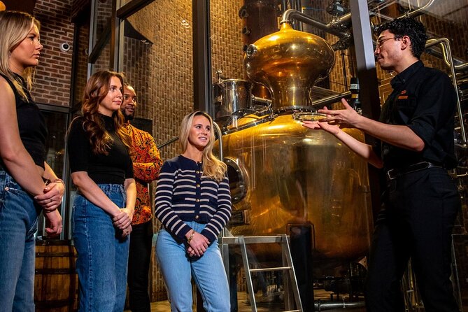 Great Jones Distilling Co. NYC Craft Whiskey Tour and Tasting - Checking in at 686 Broadway