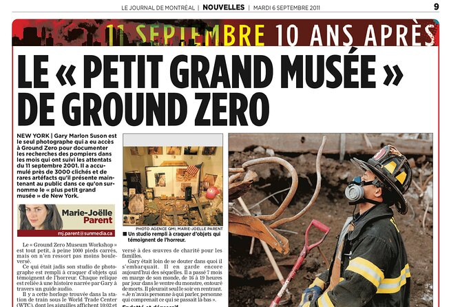 Ground Zero Museum Workshop Tour - Who should book this experience?