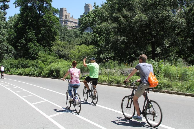 Guided Bike Tour of Central Park New York City - The Mall, Literary Walk, and Bethesda Fountain