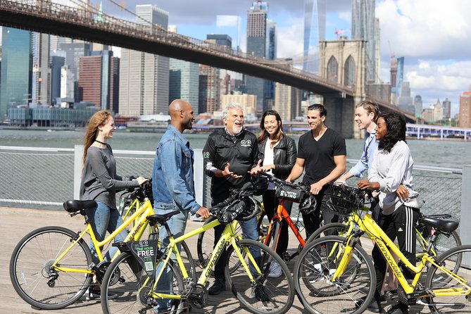 Guided Bike Tour of Lower Manhattan and Brooklyn Bridge - Bikes, e-bikes, and group pace