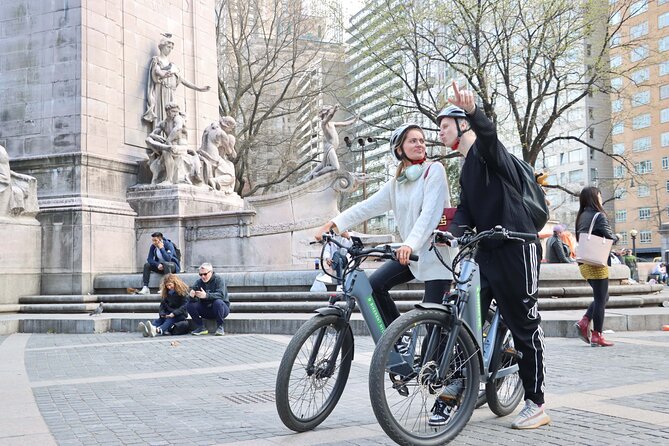 Guided E-Bike Tour of Central Park - Belvedere Castle and the park from above