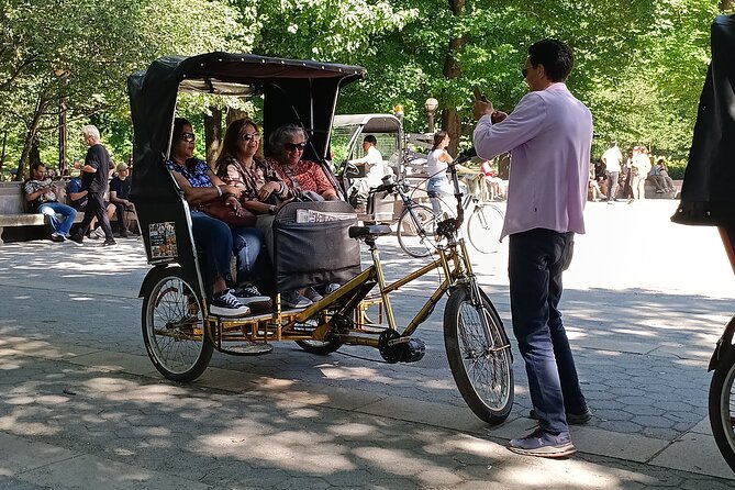 Guided Tour inside Central Park with Pedicab - Starting near Columbus Circle