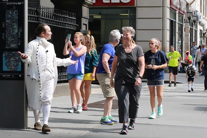Hamilton Live! Walking Tour in lower Manhattan - The Federal Reserve, Hamilton’s townhouse, and American finance