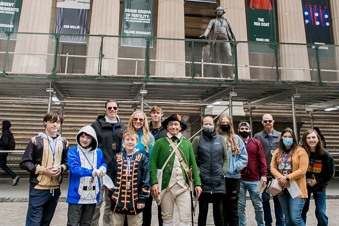 Hamilton Live! Walking Tour in lower Manhattan - Wall Street, Federal Hall, and the Buttonwood story
