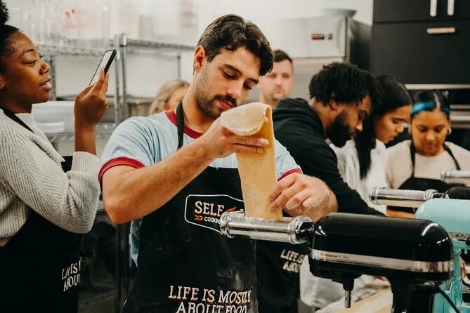 Handmade Fresh Pasta from Scratch in NYC - The sauce bar turns pasta into a full meal
