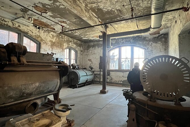 Hard Hat Tour of the Abandoned Ellis Island Hospital Complex - JR’s Unframed art among the ruins