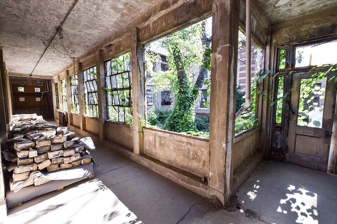 Hard Hat Tour of the Abandoned Ellis Island Hospital Complex - Reaching the south side of Ellis Island