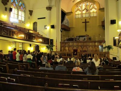 Central Harlem Sunday Gospel with Locals