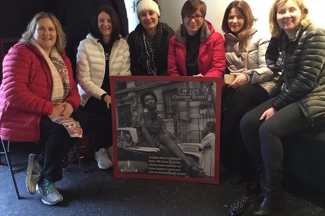 Harlem Heritage Holiday Tour - Walking Harlem with an iPad, speaker, and Christmas music