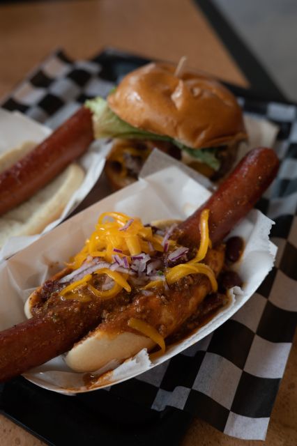 Hot dogs food tour à New York - Manhattan by way of food stops
