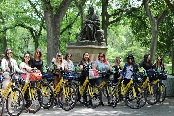 Inside Central Park Bike Tour - Riding through the park on a hybrid bike