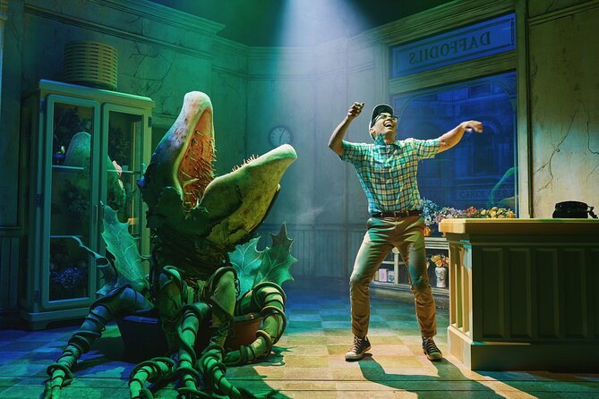 Little Shop of Horrors Off Broadway Show Ticket - What your two-hour visit looks like