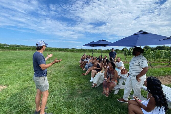 Long Island Wine and Food Day Trip with Sommelier host from NYC - Pellegrini Vineyards: a more hands-on winery stop