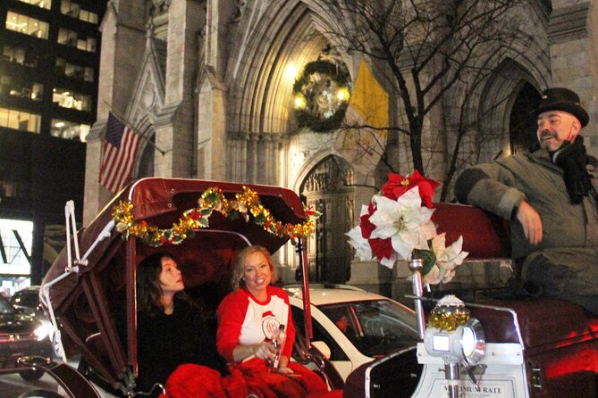 Magical Evening Horse-Drawn Carriage through NYC (65 min) - Saks Fifth Avenue and the bright side of Fifth Avenue
