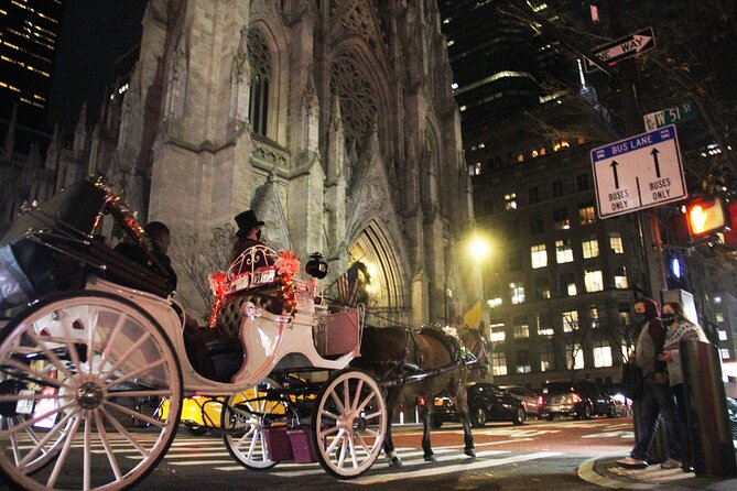 Magical Evening Horse-Drawn Carriage through NYC (65 min) - Starting beside Central Park South