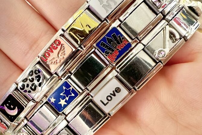 Make Your Own Italian Charm Bracelet in New York City - Building a New York keepsake on Spring Street