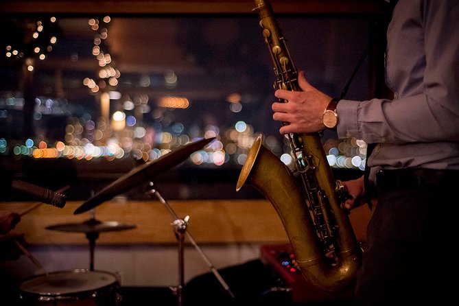 Manhattan Evening Jazz Cruise - Governors Island, the Seaport, and the eastern skyline