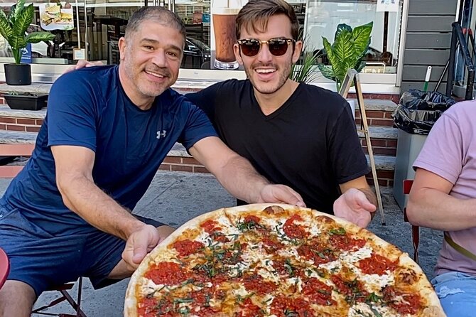 Mom and Pop Food Tour in Chinatown and Little Italy - Walking through Little Italy with food in sight
