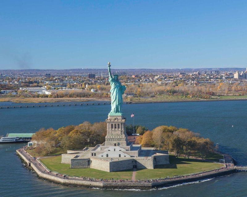 New Jersey: New York City Night Skyline Helicopter Tour - Midtown towers, Times Square, and Chelsea Piers