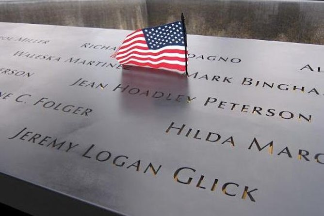 New York 9/11 Memorial Tour with Optional One World Observatory - Reading the names at the two memorial pools