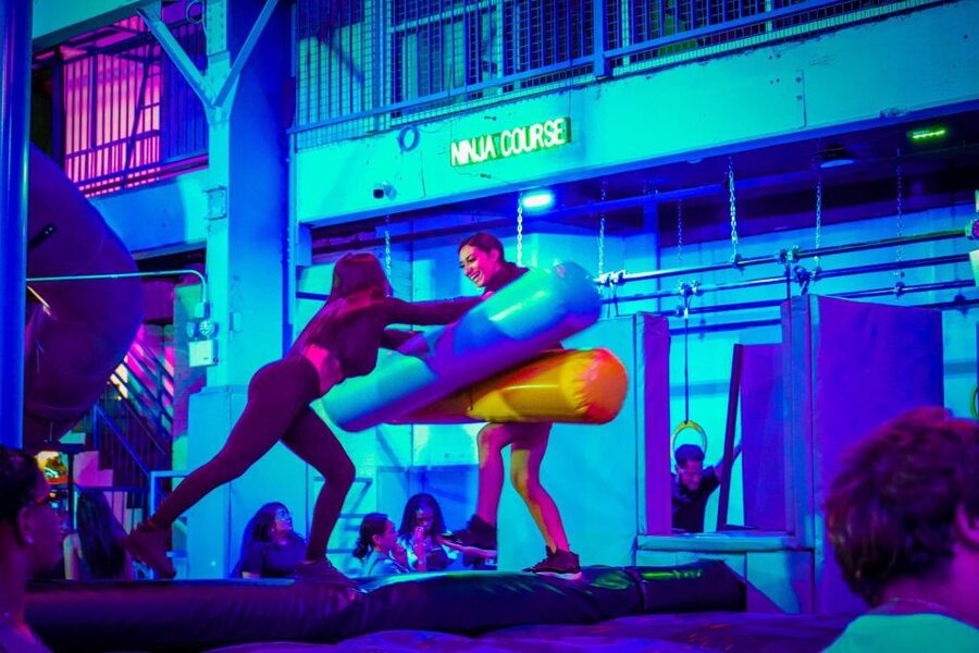 New York: Area 53 NYC Adventure Park Experience - The ropes course tests balance, not just courage