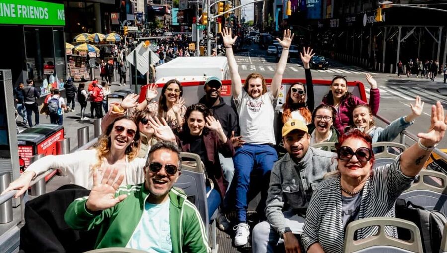 New York City: 24 or 48-hour Hop-on Hop-off Bus Tour - Start at Times Square, then get your bearings