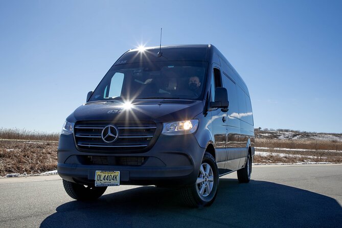 New York City Airport Arrival Transfer by Sprinter LGA JFK EWR - Inside the private Sprinter van