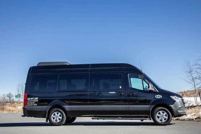New York City Airport Departure Transfer by Sprinter LGA JFK EWR - Pickup from hotels, homes, and cruise terminals