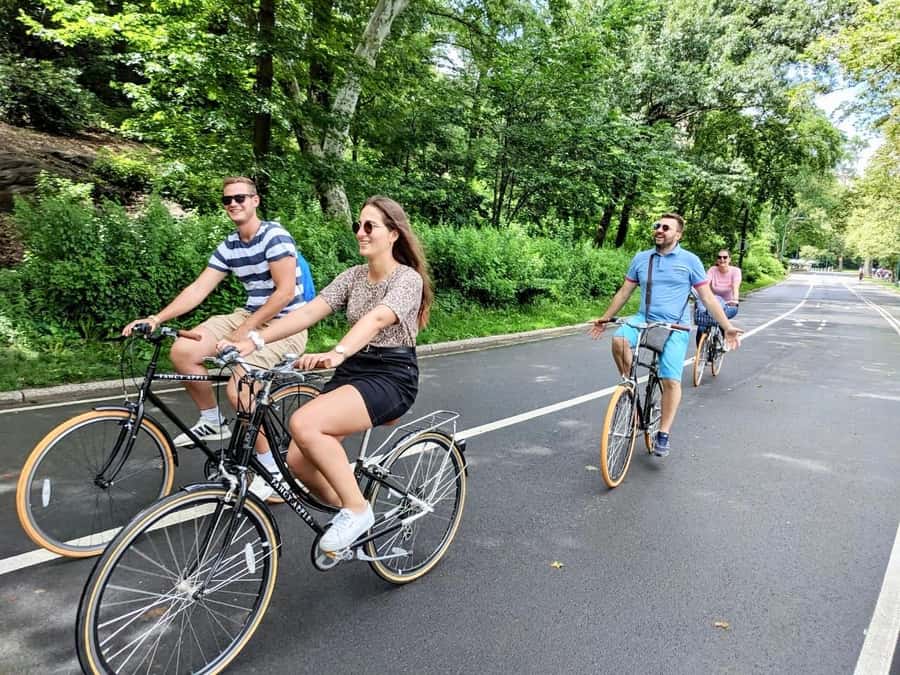 New York City: Best of Central Park Bike Tour - Strawberry Fields and the Literary Walk