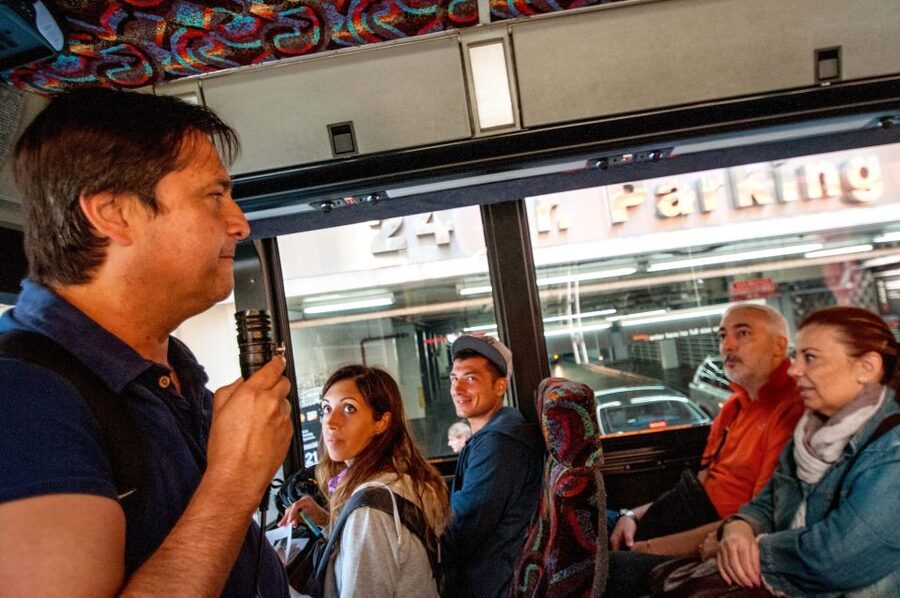 New York City: Bus Tour from Manhattan - Meeting at the Sheraton and getting started