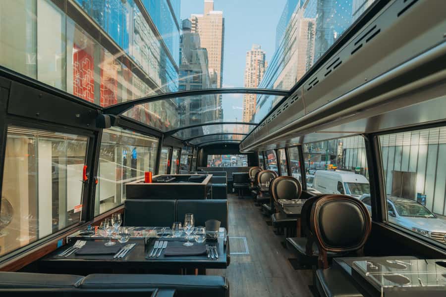 New York City: Bustronome Gourmet Dinner Tour - What the two-hour route can and cannot do