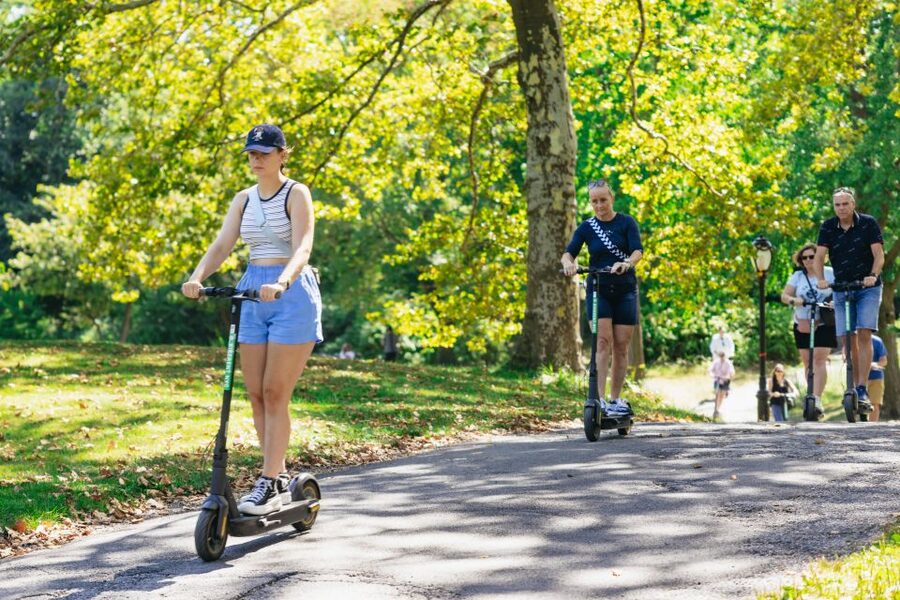 New York City: Central Park Electric Scooter Tour - The Reservoir and the park’s changing scenery