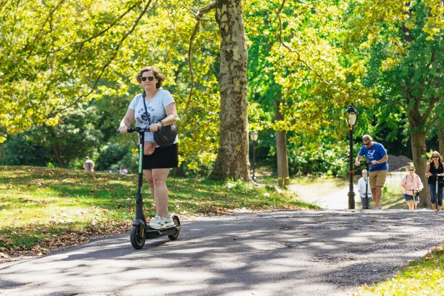 New York City: Central Park Electric Scooter Tour - Strawberry Fields and the quieter moments