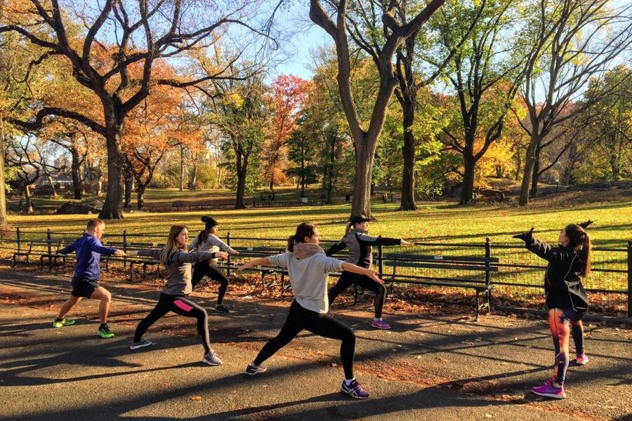 New York City: Central Park Yoga and Walking Tour - A closer look at the guide experience
