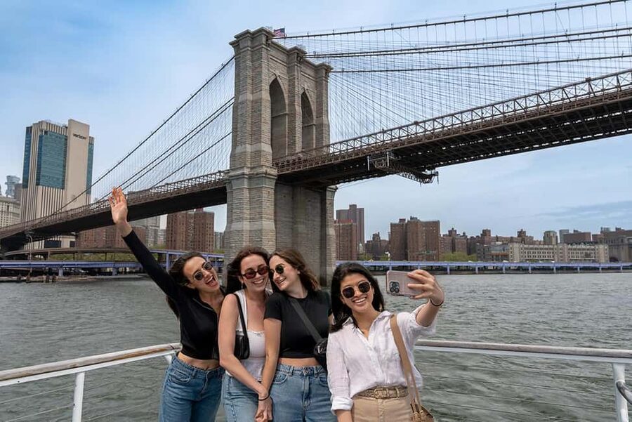 New York City: City Cruises Alive After Five Cocktail Cruise - The Statue of Liberty photo opportunity