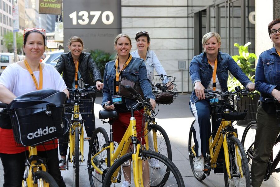 New York City: City Highlights Guided Bike or eBike Tour - Hudson River Park and the ride back downtown