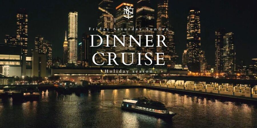 New York City: Gourmet Dinner Cruise with Live Music - A sunset departure from Pier 36