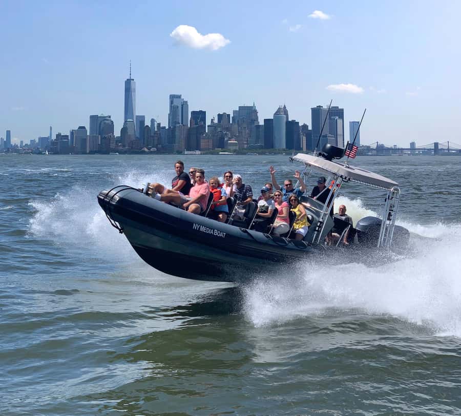 New York City: Harbor Speedboat Tour - What the speed feels like