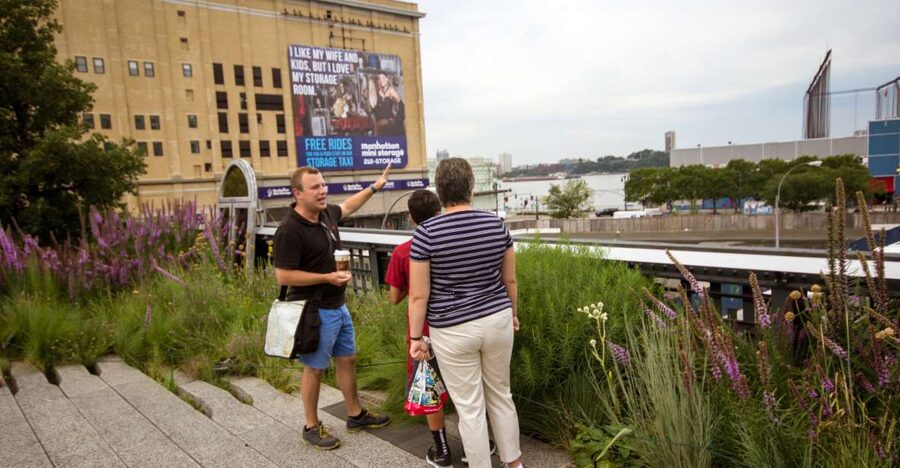 New York City: High Line and Greenwich Village Combo Tour - Walking the High Line 40 feet above Manhattan