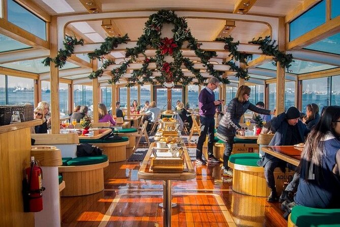 New York City Holiday Brunch Cruise on Classic Boat - Ellis Island and New York Harbor