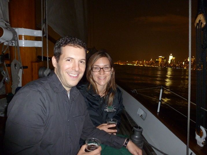 New York City Lights Schooner Cruise - A quieter cruise with one included drink