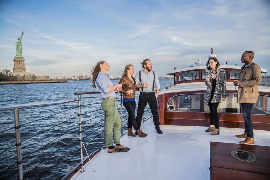 New York City: Mini Yacht Boat Ride with Sightseeing - A quieter way to see New York Harbor